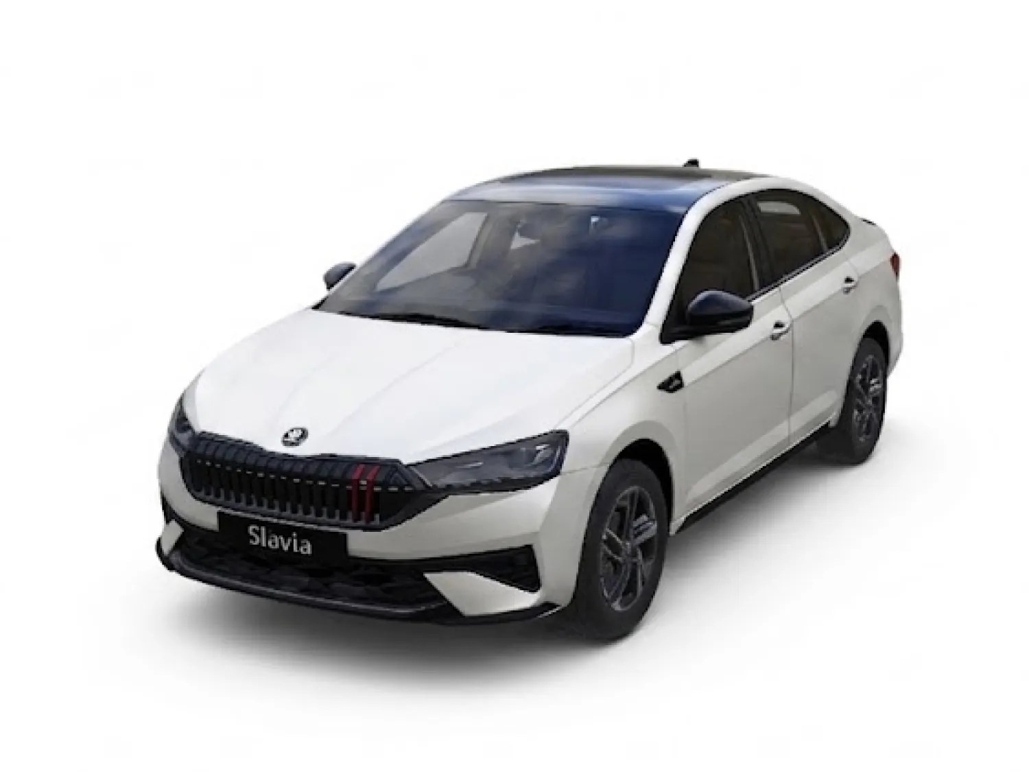 Skoda Slavia Candy White Montecarlo